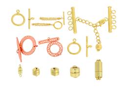 Vermeil Pearl Clasps